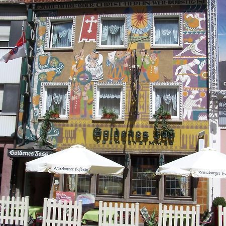 Hotel Goldenes Faß Würzburg Exterior foto
