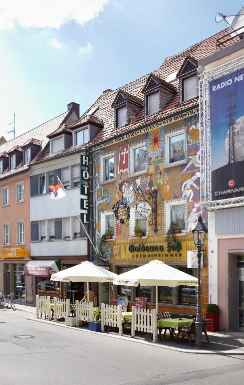 Hotel Goldenes Faß Würzburg Exterior foto